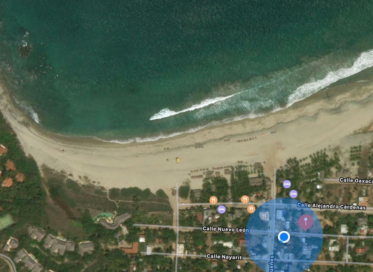 Хостел Experiencia Surf Camp Brisas de Zicatela Екстер'єр фото